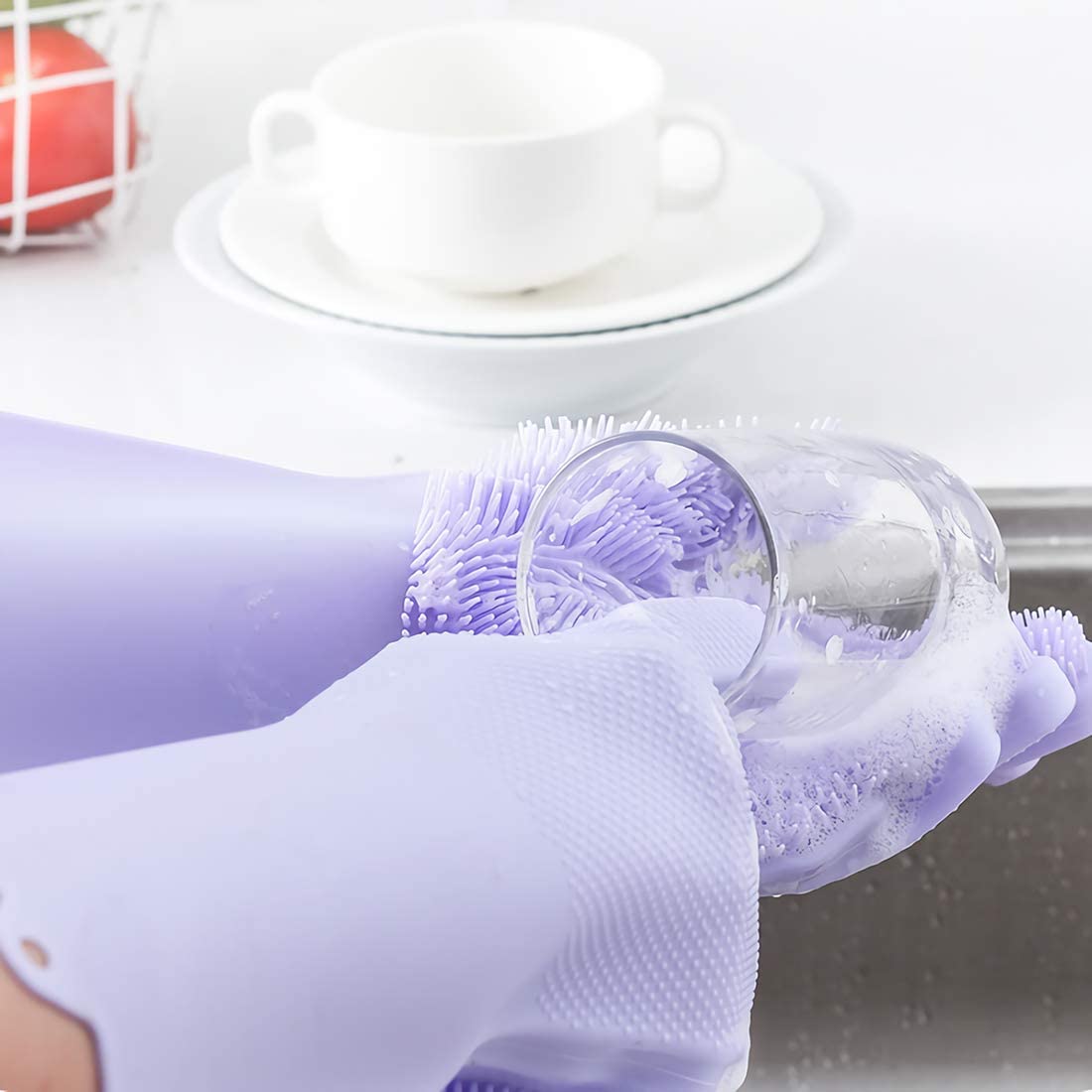 Silicon Dishwashing Gloves