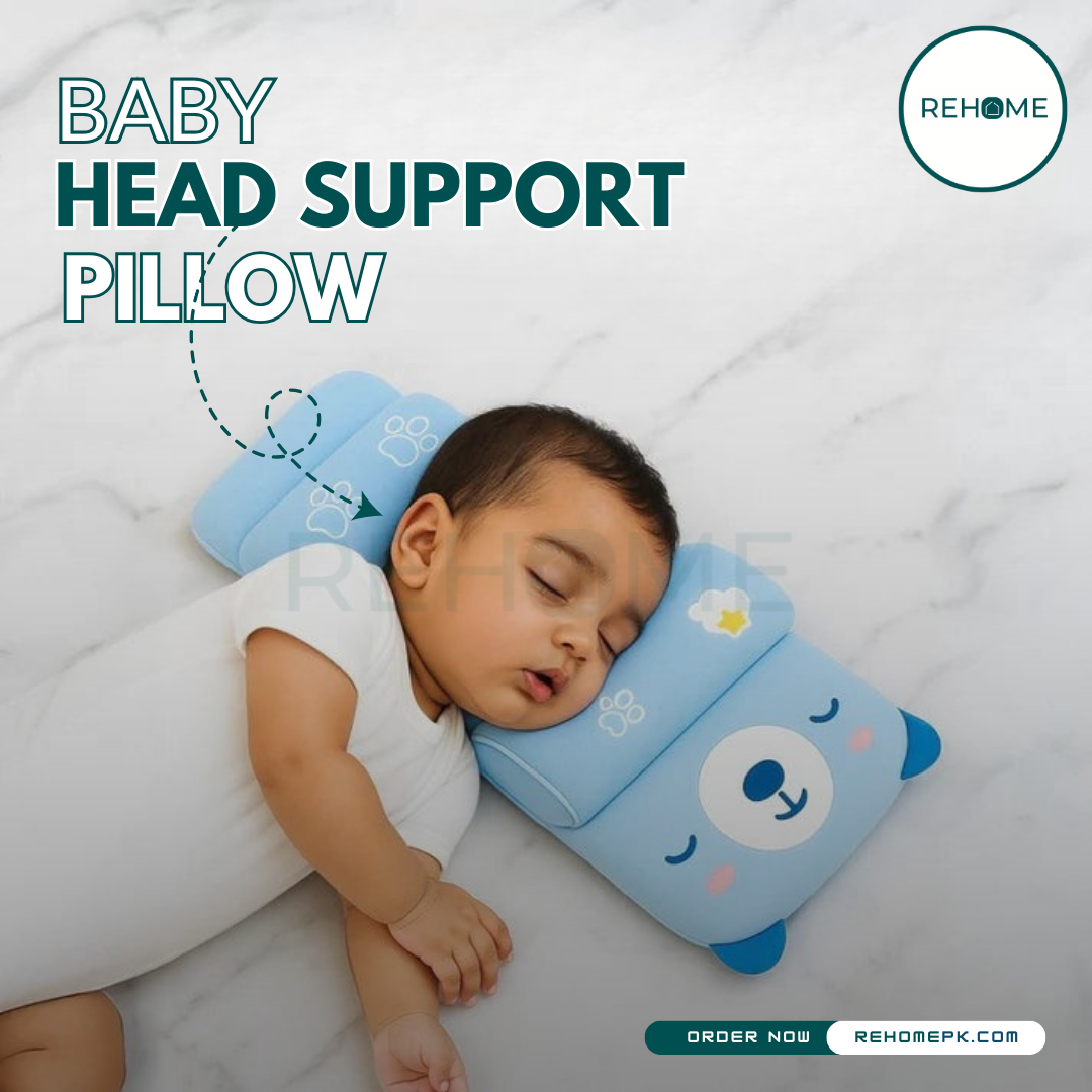 Baby Shaping Head Support Pillow - (IMPORTED)