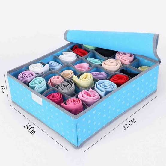 24 Pocket Multipurpose Socks Organizer