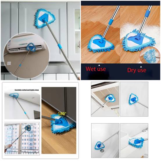 180 Degree Rotating Microfiber Cleaner Mop