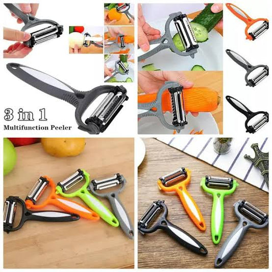 360 Degree Rotational 3 in 1 Multifunctional Peeler