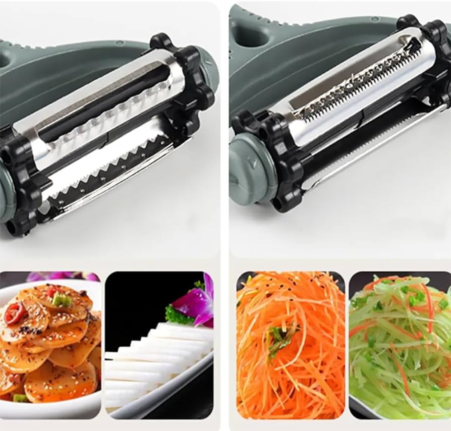 360 Degree Rotational 3 in 1 Multifunctional Peeler