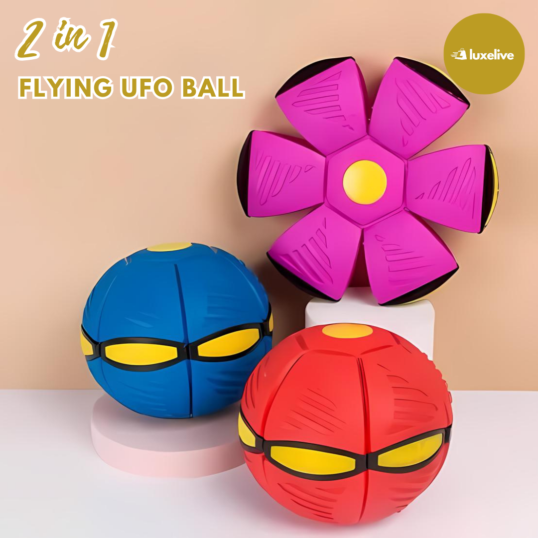 Flying UFO Flat Throw Disc Ball