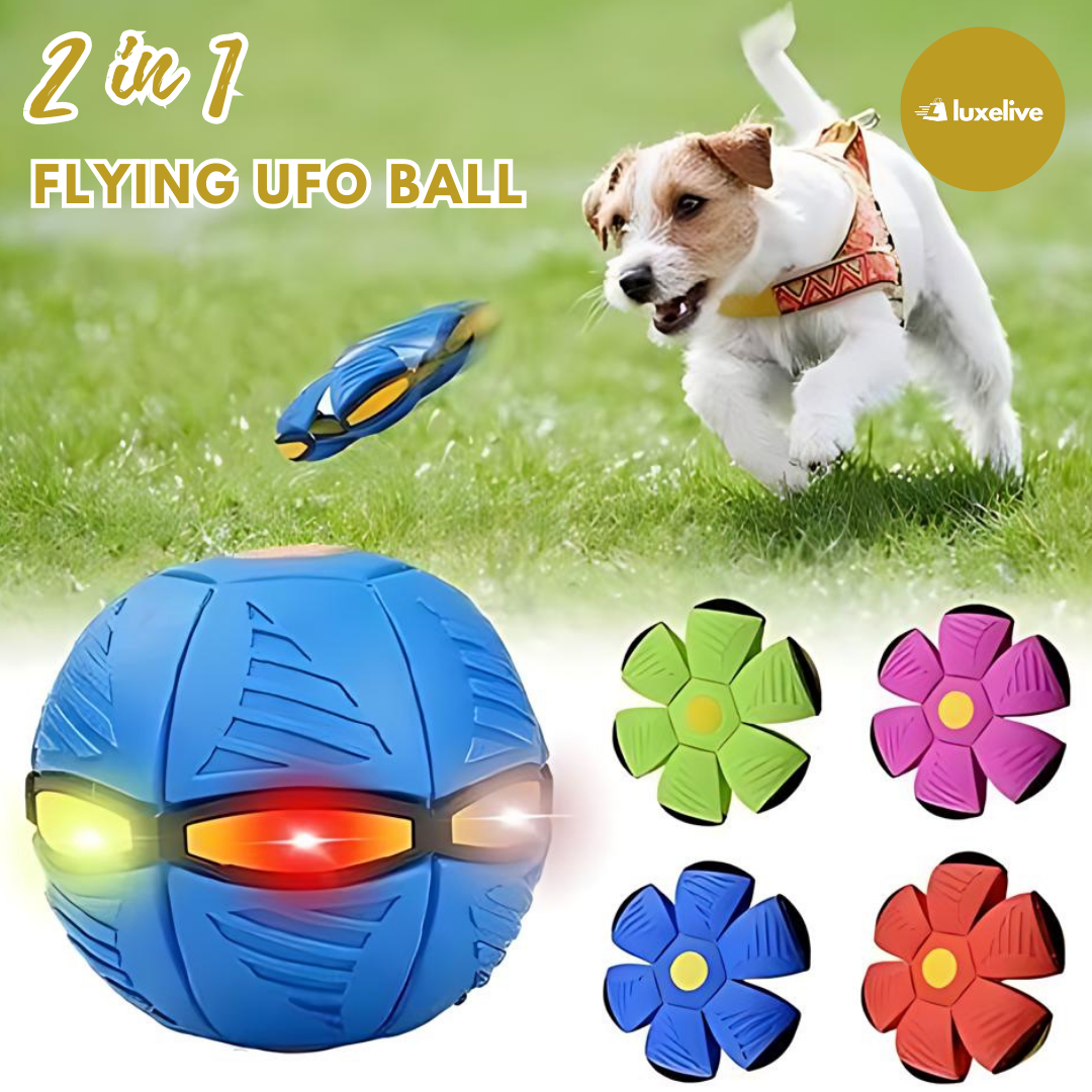 Flying UFO Flat Throw Disc Ball