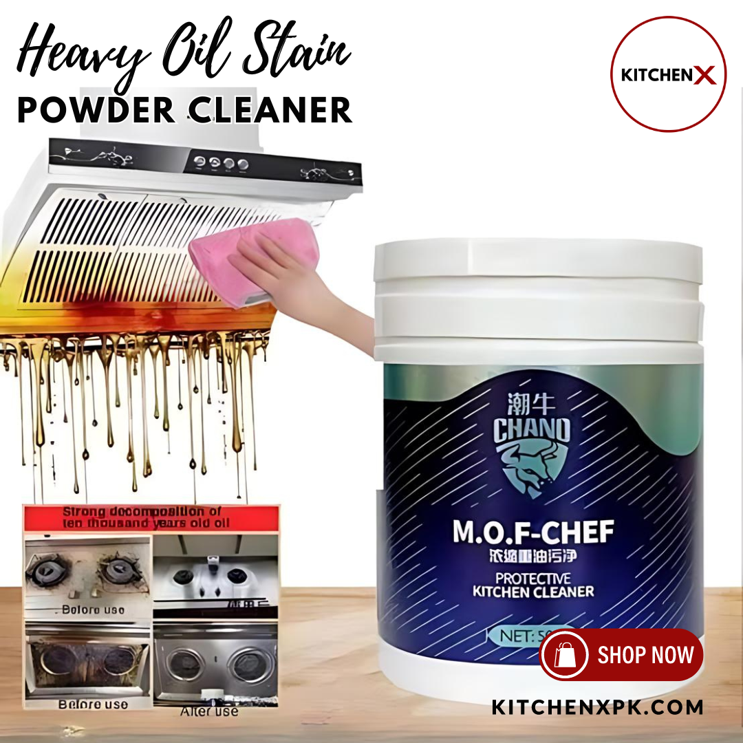 MOF Heavy Oil Stains & Grease Powder Cleaner - (IMPORTED)