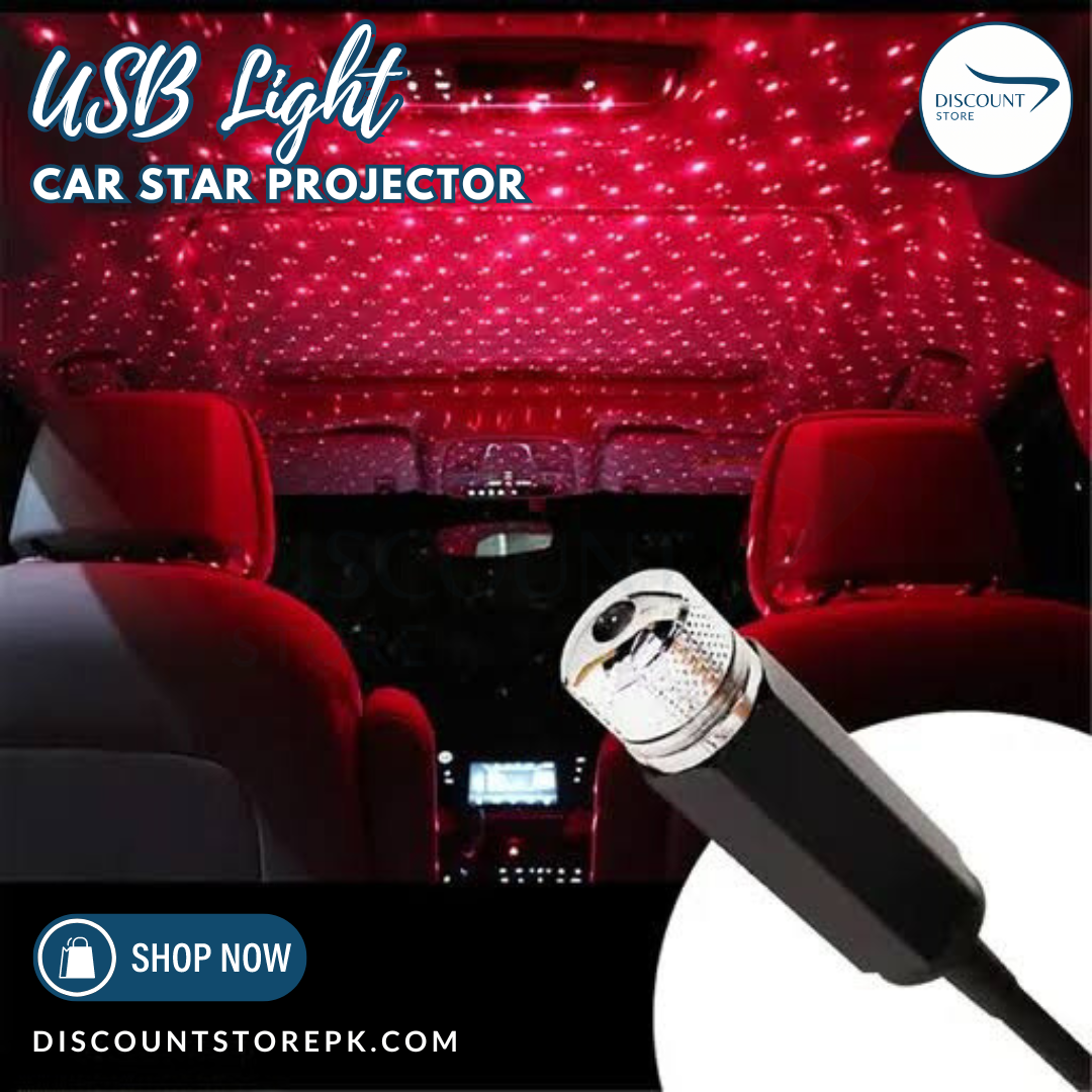 USB Light Car Star Projector