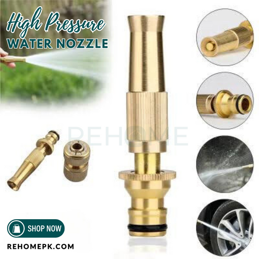 2 Pcs/Set Adjustable High Pressure Water Spray Nozzle