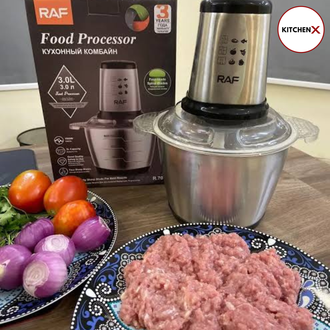 Electric Multifunctional RAF Food Processor & Meat Chopper - (IMPORTED)