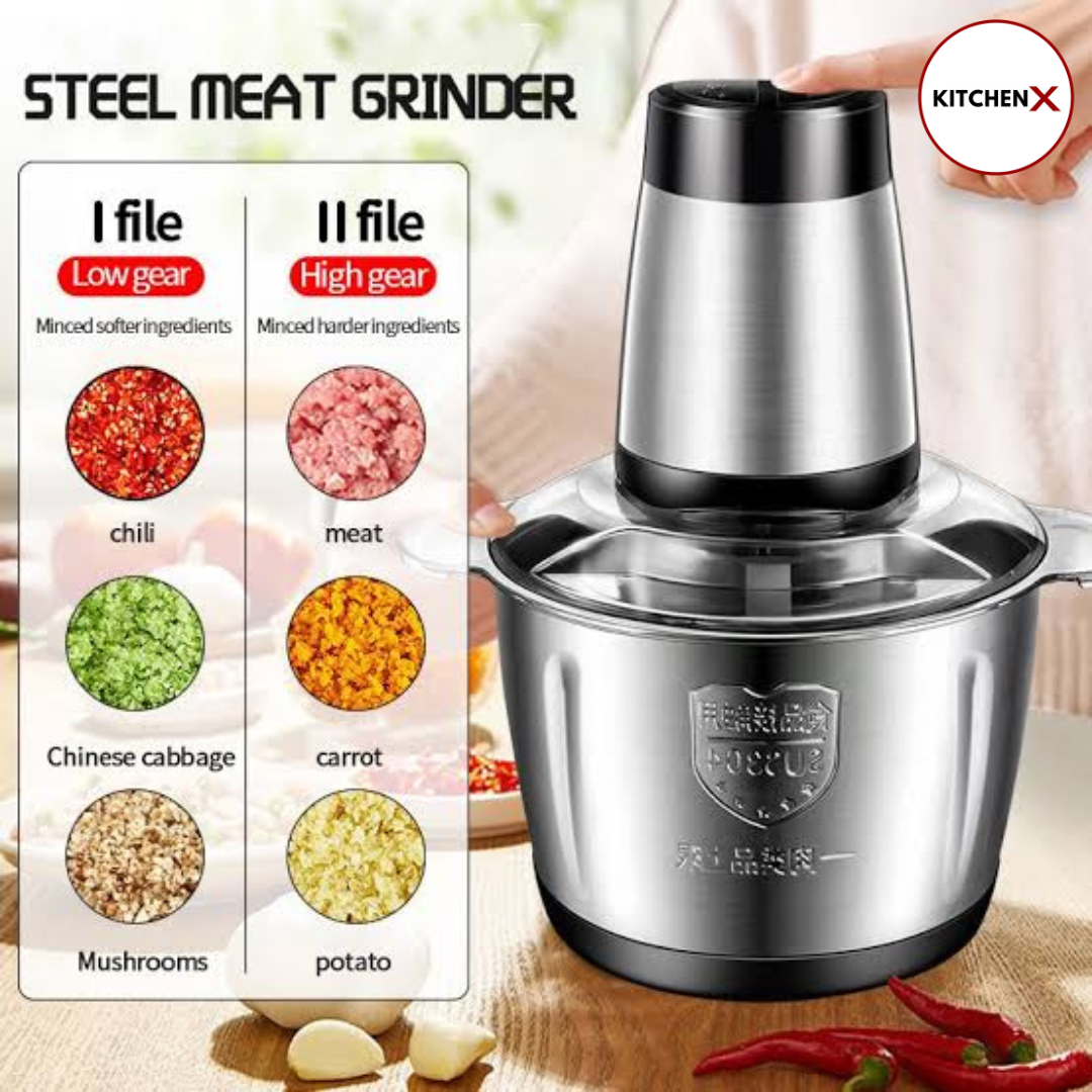 Electric Multifunctional RAF Food Processor & Meat Chopper - (IMPORTED)