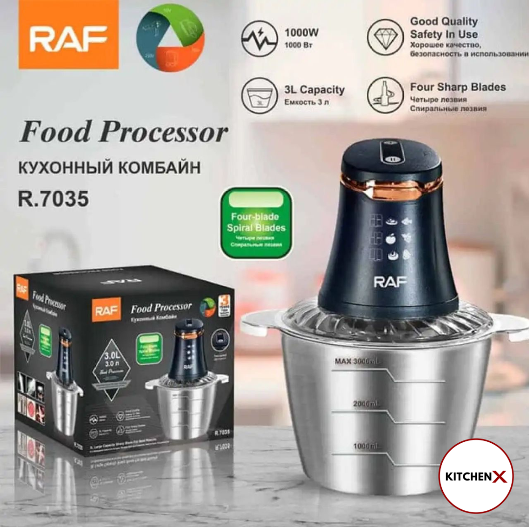 Electric Multifunctional RAF Food Processor & Meat Chopper - (IMPORTED)