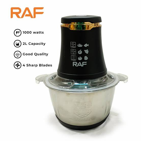 Electric Multifunctional RAF Food Processor & Meat Chopper - (IMPORTED)