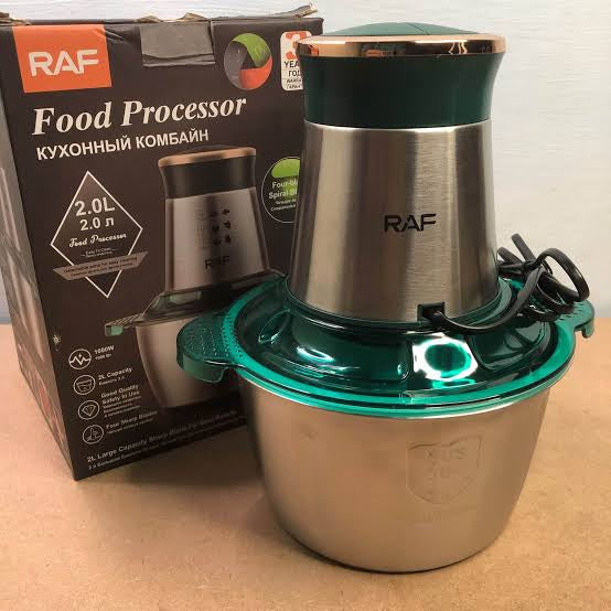 Electric Multifunctional RAF Food Processor & Meat Chopper - (IMPORTED)