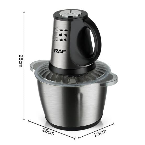 Electric Multifunctional RAF Food Processor & Meat Chopper - (IMPORTED)