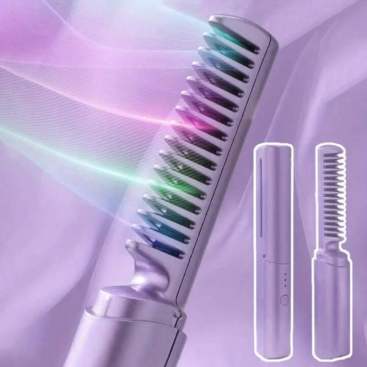 2 in 1 Professional Hair Straightener Comb