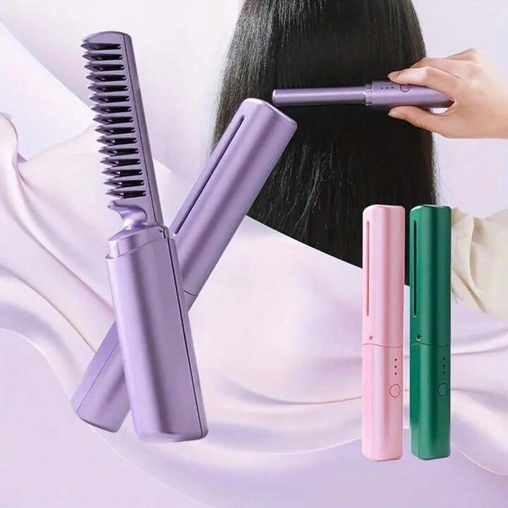 2 in 1 Professional Hair Straightener Comb