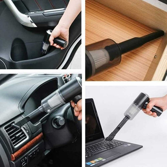 Mini Wireless Cordless Handheld Car Vacuum Cleaner