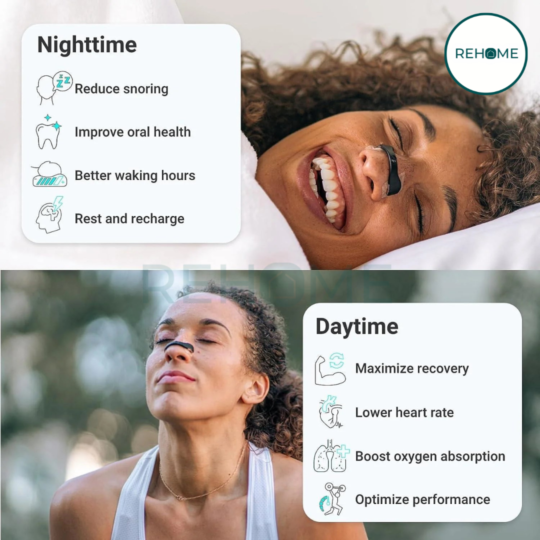 4 PCS Magnetic Nasal Dilator Airflow Strip Kit  - (IMPORTED)