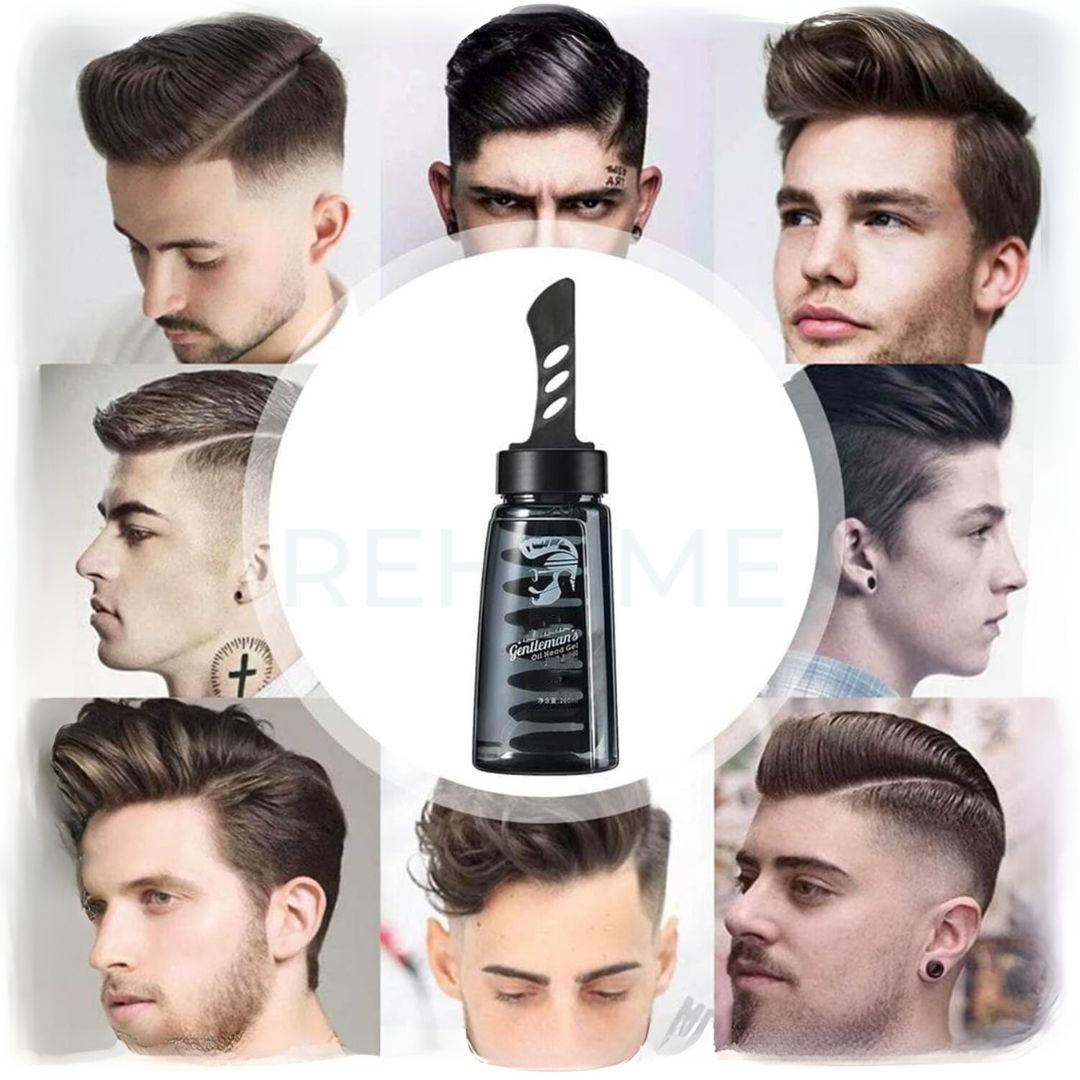 Sadoer Styling Hair Oil Comb Gel - (IMPORTED)