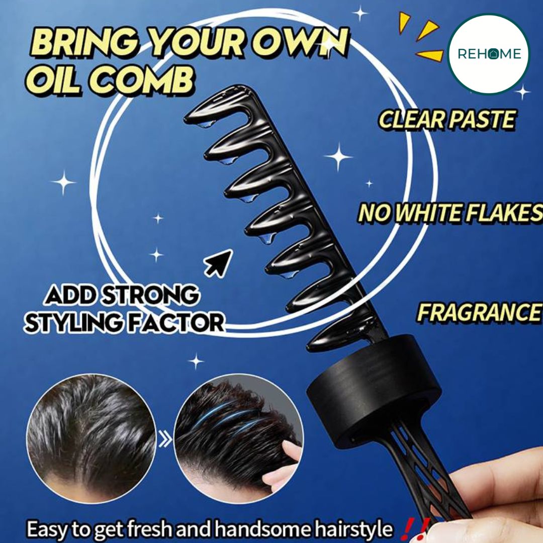 Sadoer Styling Hair Oil Comb Gel - (IMPORTED)