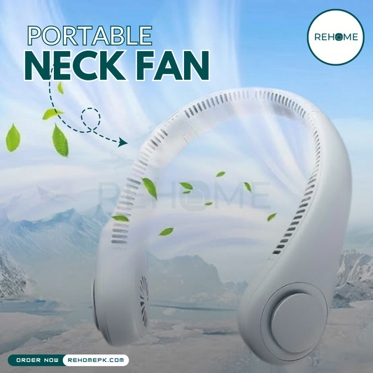 USB Neck Cool Rechargeable Fan