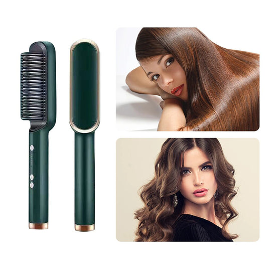 Multifunctional 2-in-1 Professional Hair Straightener Comb - (FREE DELIVERY)