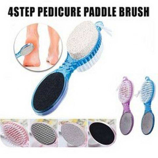 4 In 1 Foot Care Callus Remover & Scrubber Brush