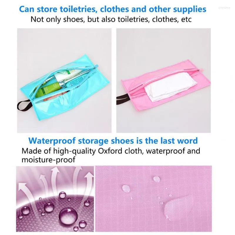 Storage Bags Shoe Pouch With Hanging Hole