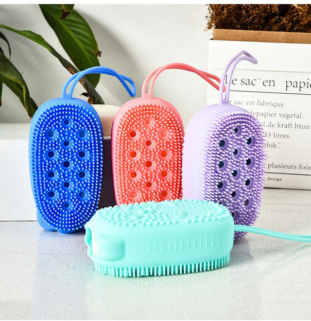 Silicone Bath Brush Double-Sided