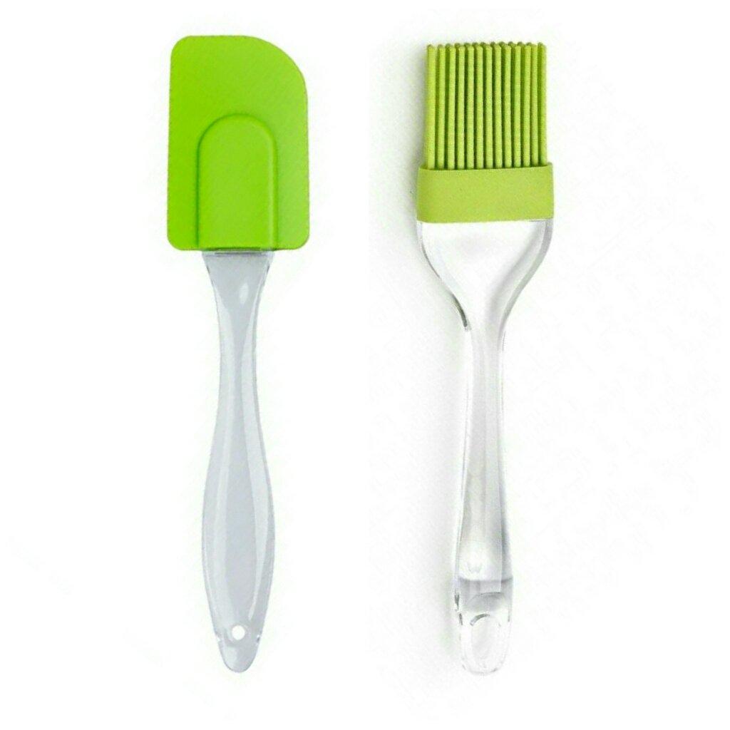 Silicone Baking Brush With Spatula