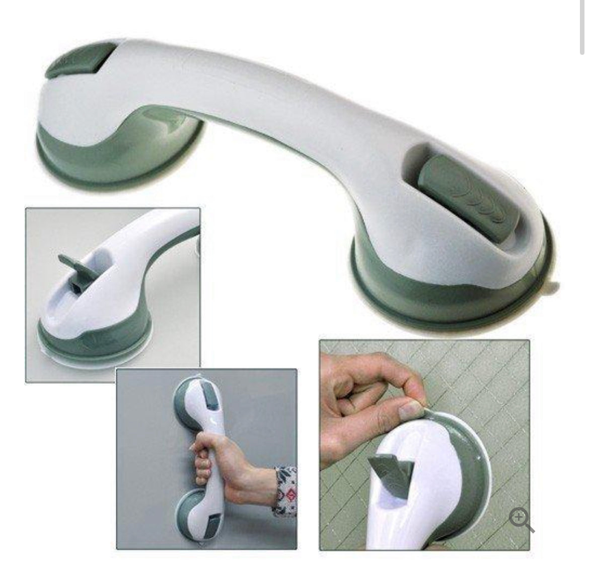 Anti Slip Vacuum Suction Cup Easy Grip Safety Handle