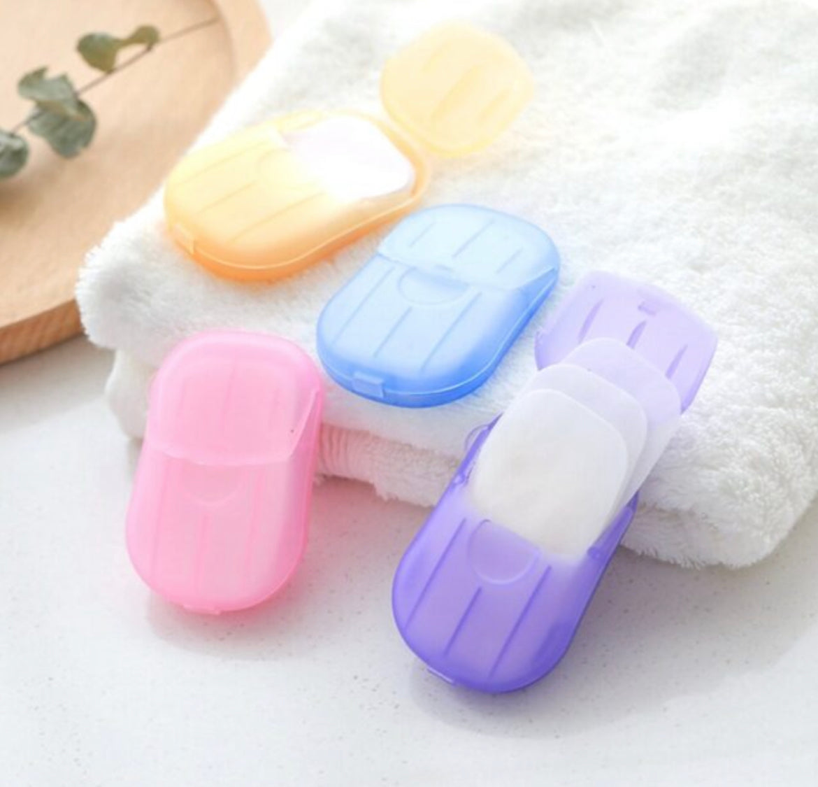 Portable Hand-Washing Soap Paper