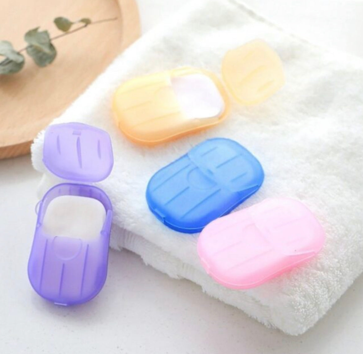 Portable Hand-Washing Soap Paper