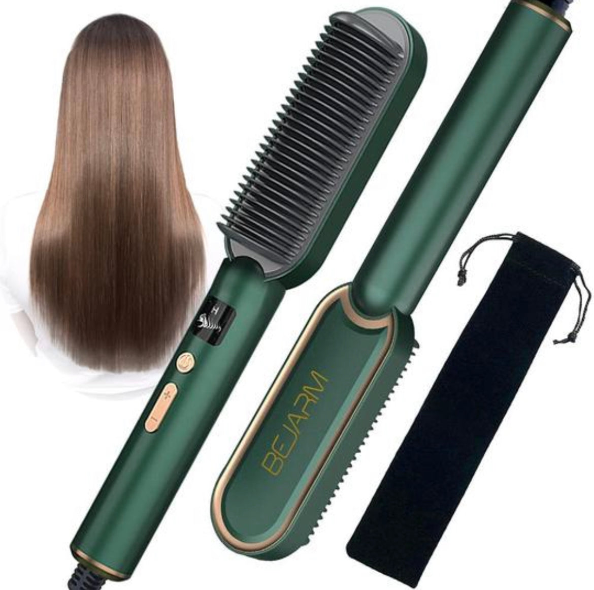 Multifunctional 2-in-1 Professional Hair Straightener Comb - (FREE DELIVERY)