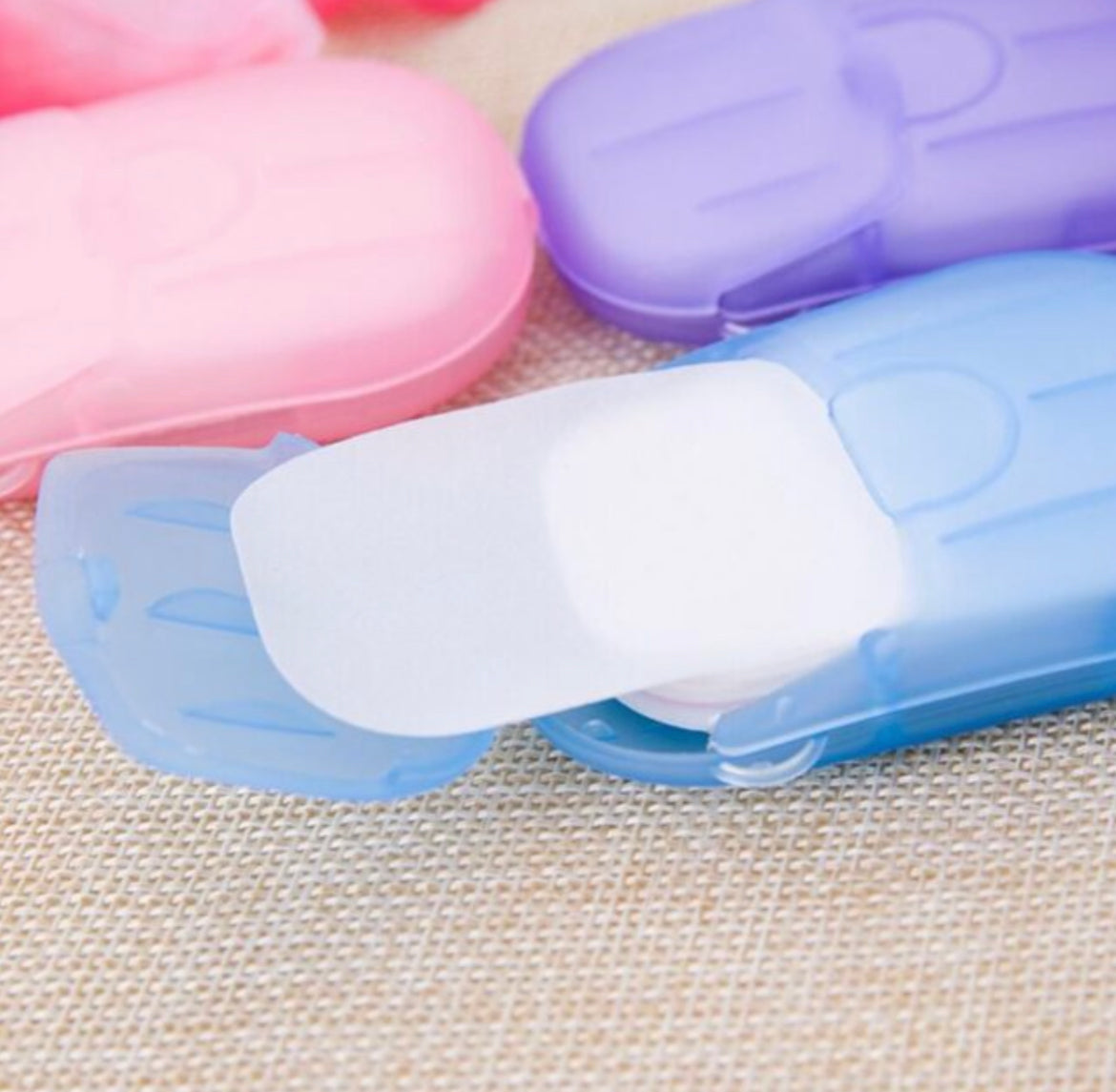 Portable Hand-Washing Soap Paper