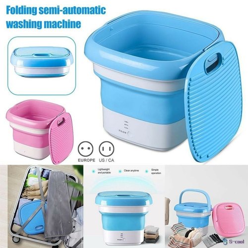 Mini Portable and Foldable Washing Machine