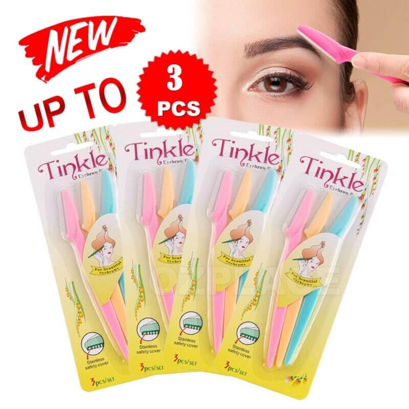 Twinkle Eyebrow Razor Pack of 3