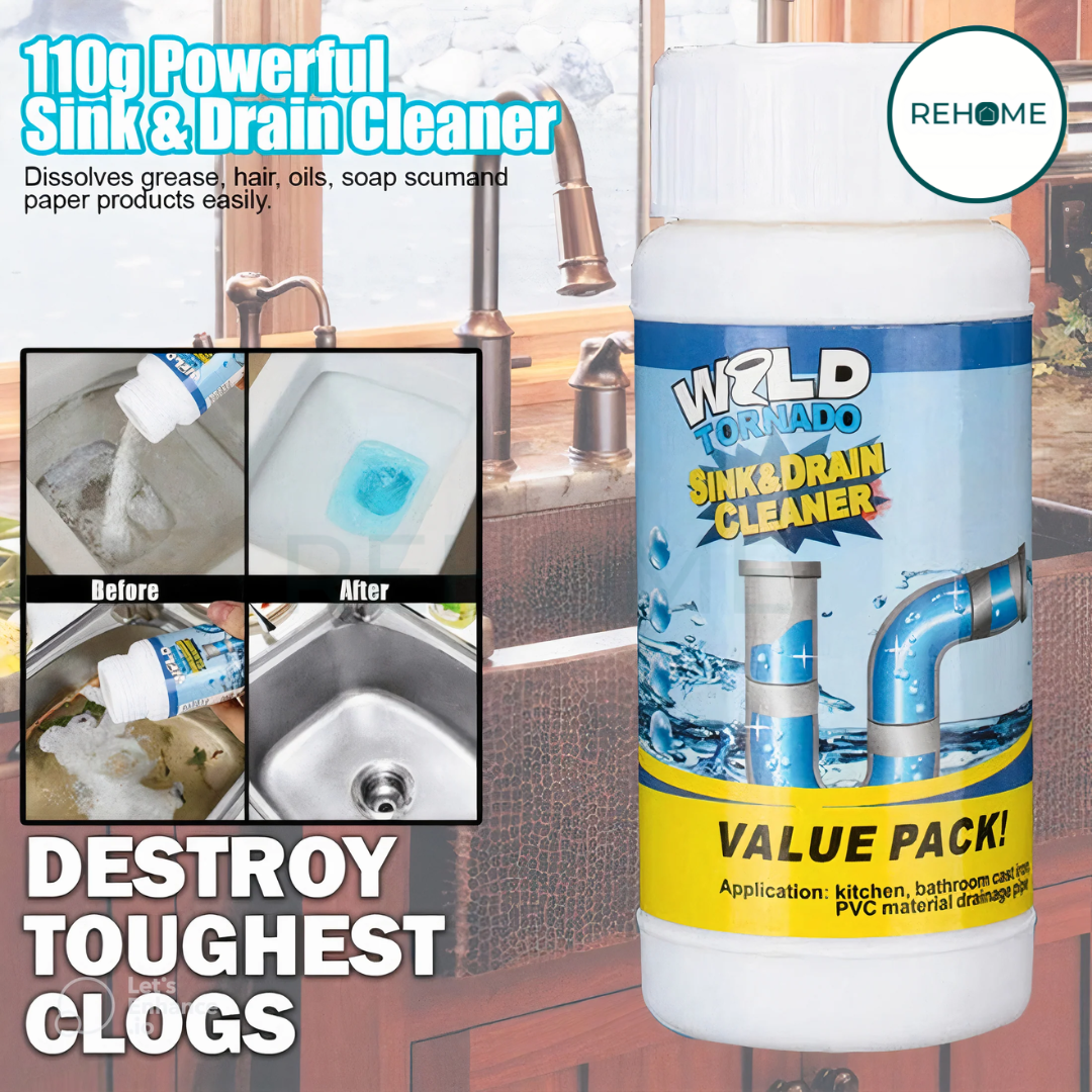 Powerful Sink Drain & Sink Cleaner